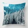 Nordic Fall Home Decor Autumn Throw Pillow Case Sofa Cushion Cover Modernplant Green Leaf