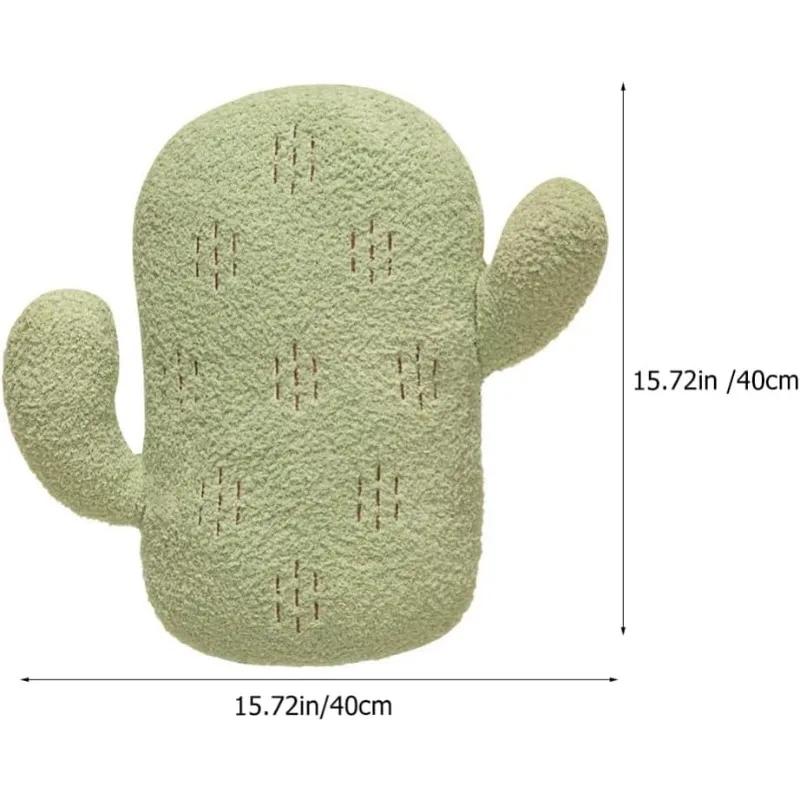 Cuddly Cactus Stuffed Plant Animal Plush Toy Soft Plant Toys Cactus Pillow Doll Birthday Gifts for Kids Girls Boys Po Props
