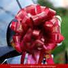 Large Red Wedding Car Pull Bow Decoration with Ribbon