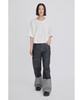 RECODE Twisted Stripe Back Top Rqtam26521Whx