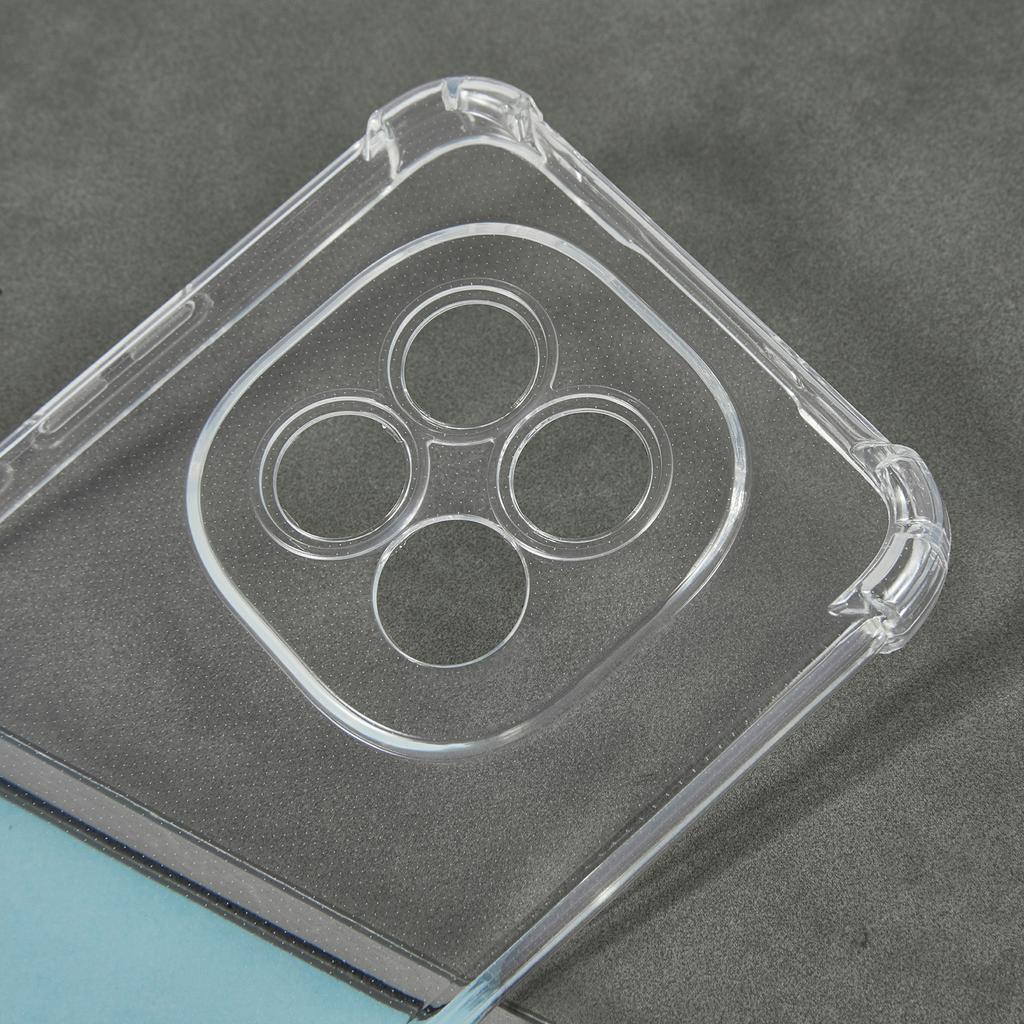 Etui na telefon Oppo F29 5G Wzmocnione cztery rogi Odporne na upadki Przezroczyste etui z TPU