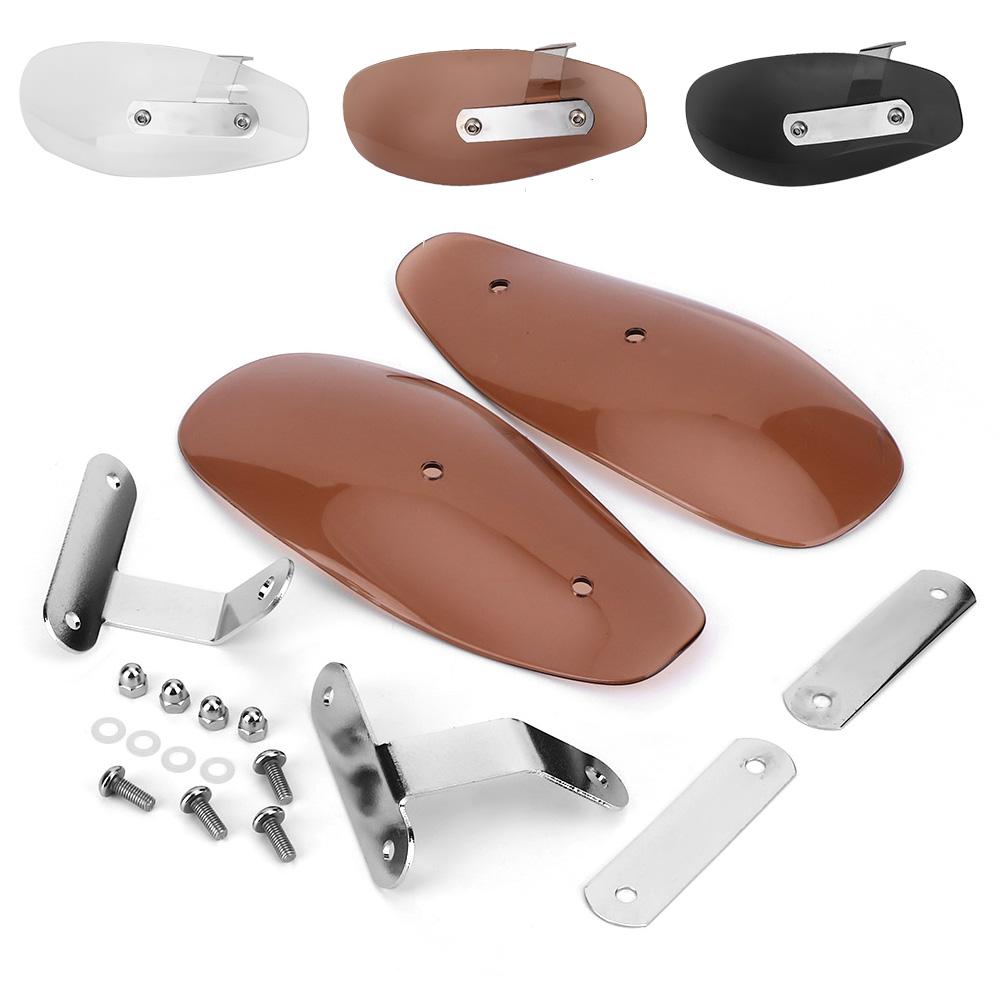 

10 мм/0,4 дюйма, универсальная защита для рук мотоцикла, ветрозащитный дефлектор, подходит для