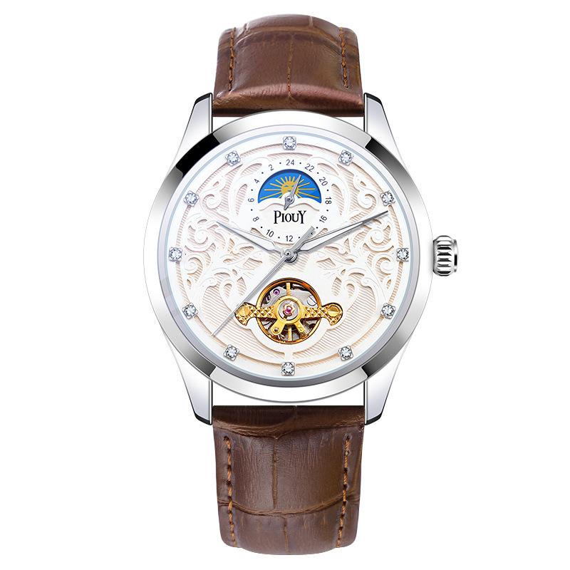 Top Brand New Men's Watch Mechanical Men's Watch Tourbillon Luminous Business Watch Automatic Mechanical Men's Watch