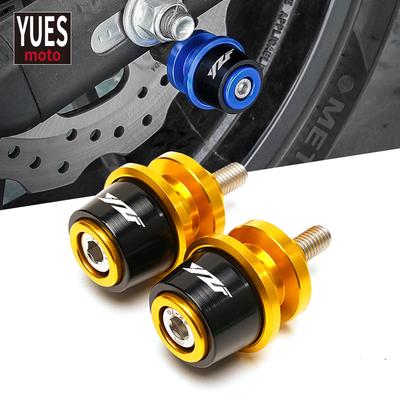 6mm akcesoria motocyklowe szpule wahacza suwak śruby stojakowe dla Yamaha YZF R3 R25 R6 R1 YZF-R3 1999-  