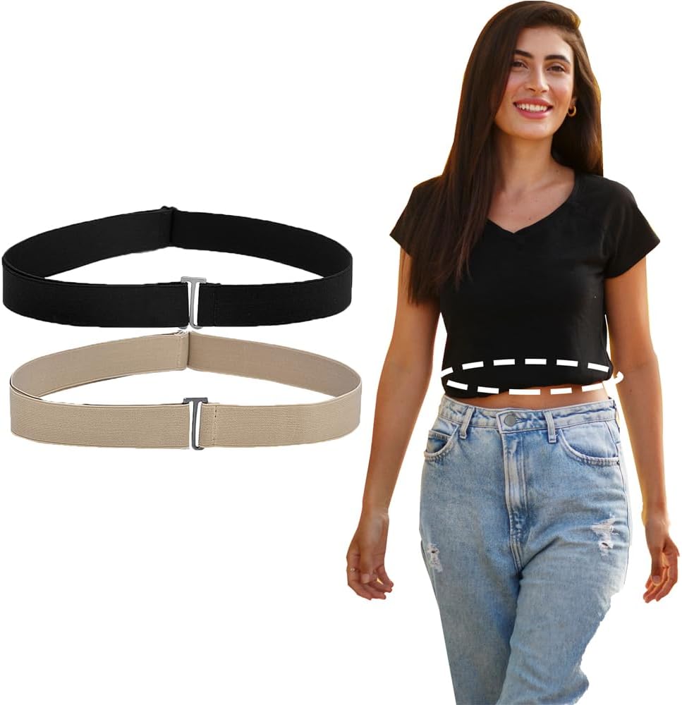 Dielianyi Crop Band for s,Tuck Band, Sweater Tuck Band belts Unisex T-Shirt XL