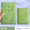 Large Cartoon Embossed Soft Cover Notebook - A5/A6 College Planner Diary