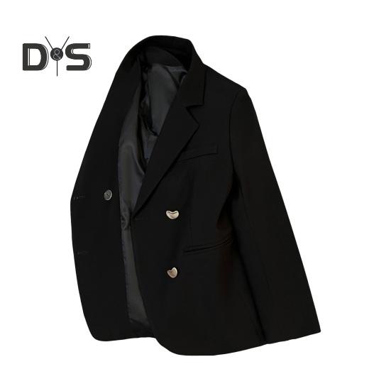 Women's Casual Suit Office Lady Blazer Jacket Fashion Loose Fit Female Coat Spring Autumn Clothes for Work And Leisure