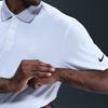 Nike Dri-Fit SS25 Tour Comfortable Soft Versatile Trendy Solid Color Golf Shirt Men Tops White IB1455-100