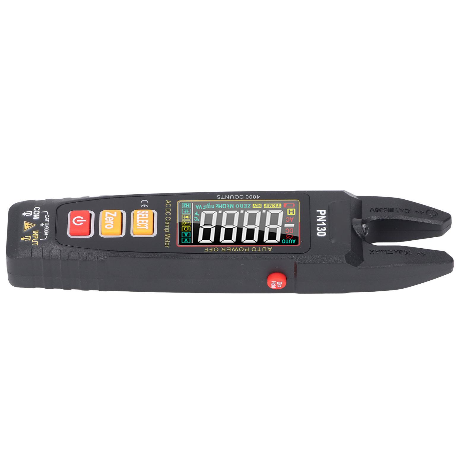 

Digital Clamp Meter High Accuracy Color Screen Electrical Tester for AC DC Current Voltage Capacitor Diode Frequency