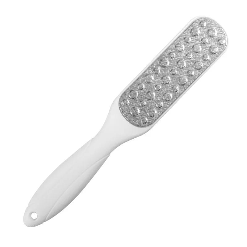 1pc Stainless Steel Foot File Double-Sided Foot Rasp Callus Remover Professional Pedicure Tools Foot Scrubber Dead Skin Remover