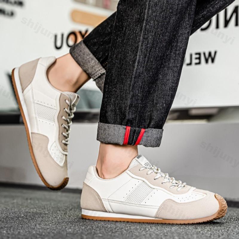 Fashion Fashion Trend Casual Thin Soled Sports Shoes for Men 2025 New Style Autumn Mesh Breathable Comfortable Low Top Non Slip Sneakers