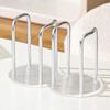 1pc Luxury Disposable Cup Storage Holder Water Tea Cups Dispenser Rack Shelf with Longer Stick Mug Display Stand Home Organizer