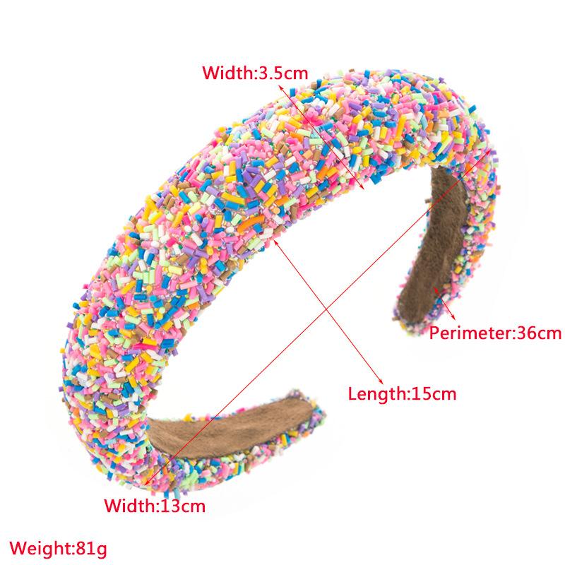 Damen-Stirnband mit breitem Rand, vielseitig einsetzbar, gepresstes Haar, Shampoo-Kopfbedeckung