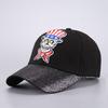 Skull Baseball Cap Halloween Party Funny Scary Expression Design Costume Party Accessories For Men Women Unisex