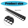 Wall Mounted Tool Organizers Storage Rack For Screwdrivers And Pliers,Steel Workshop Storage Rack With 14 Holes