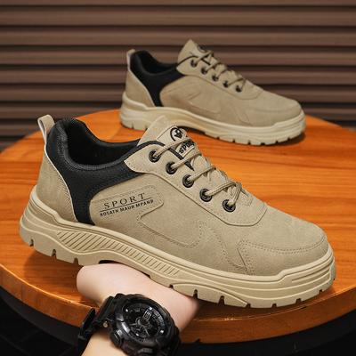 Men's Shoes Fall and Winter New Non-slip Wear-resistant Shoes Men's Casual Sports Labor Insurance Shoes Men