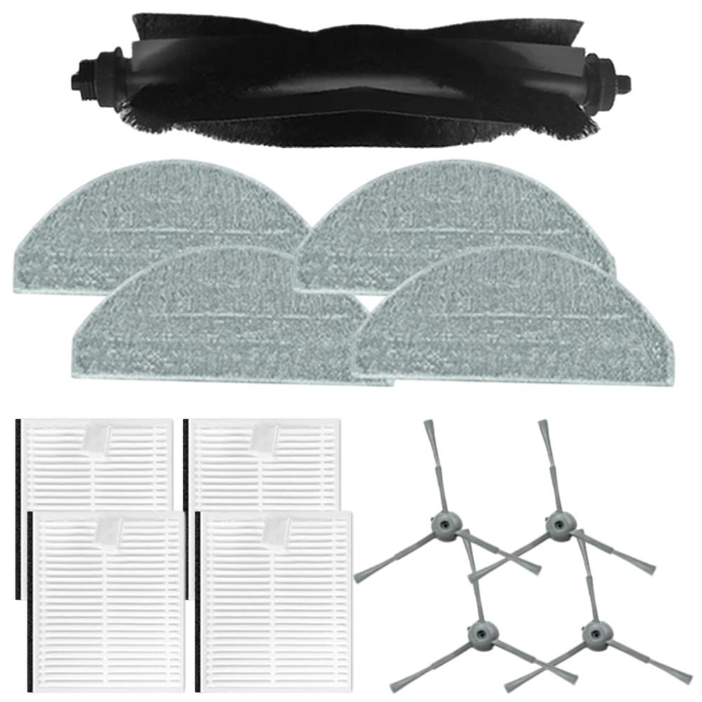 1 Set For Hoover HG4 For Hydro Pro / For Hydro Filter Mop Cloth Main Side Brush Kit Vacuum Cleaner Accessories Spare To Replace