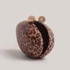 Leopard Print Wedding Pu Leather Evening Bag Crossbody New Bullet Fashion Clutch Shoulder Special Shape Women's Handbag Purses