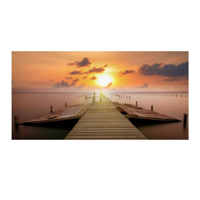 Sea Beach Bridge Posters And Prints Landscape Pictures Canvas Painting Modern Home Decor Wall Art For Living Room Sunset Cuadros