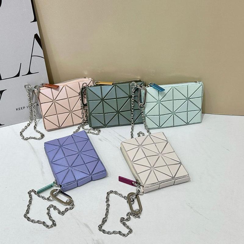 Geometric Women'S Storage Small Bag Key Bag Card Bag Coin Purse Women'S Wallet