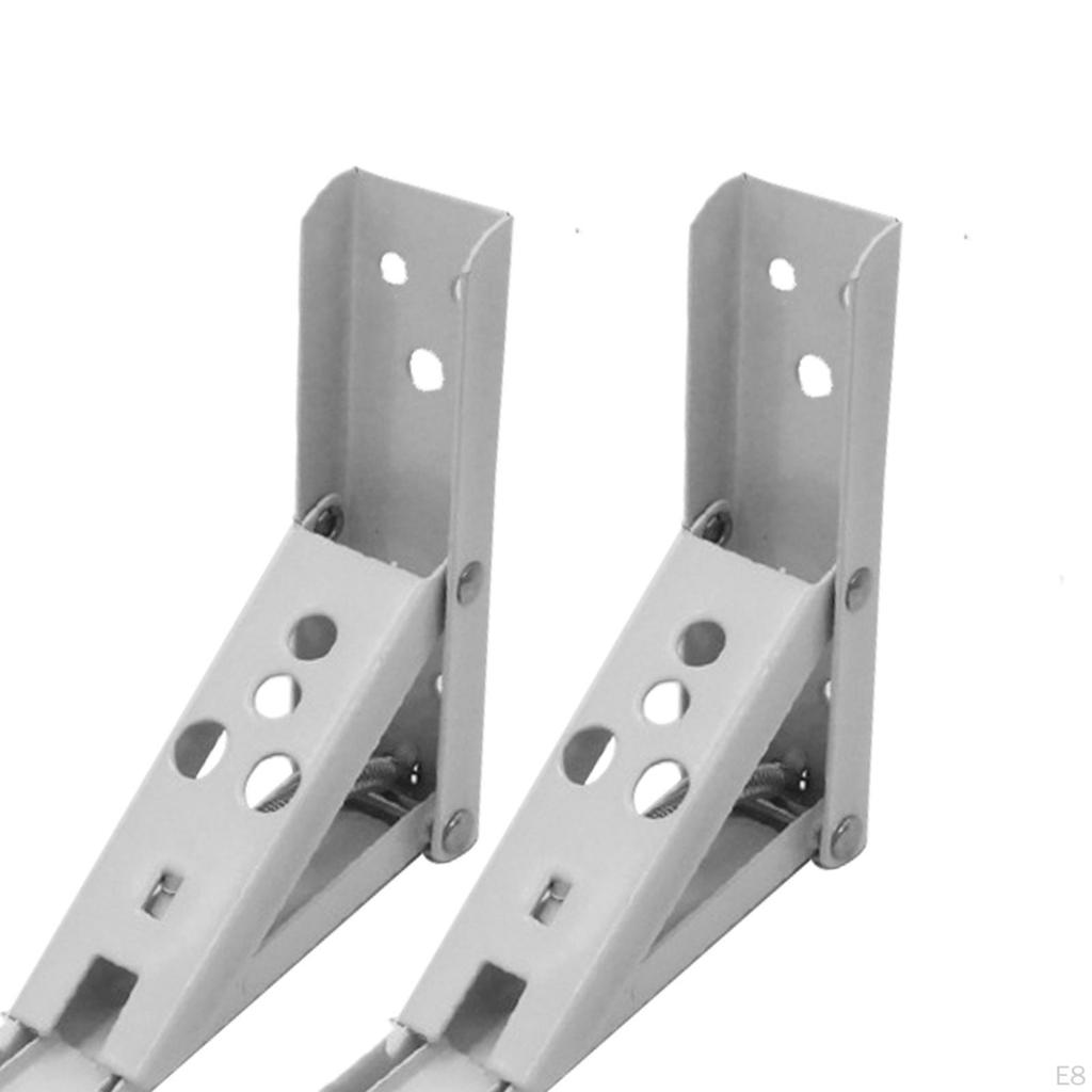1 Pair Triangle Folding Angle Bracket Shelf for Storage Accessories