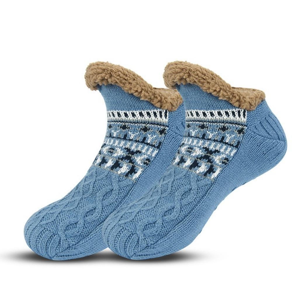 Colorful Floor Socks Non Slip Grip Sleeping Socks Useful Thermal Slipper Socks  Home Wear