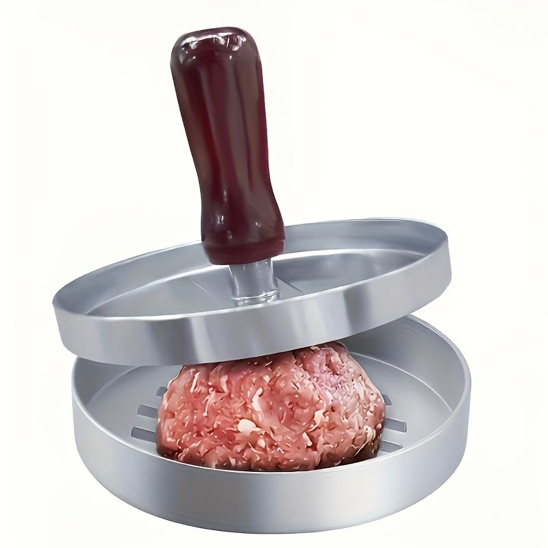 Hamburger Patty Press, Aluminum alloy Non-Stick Coated Handle, Kitchen Gadget for Pressing and Filling Patty Molds