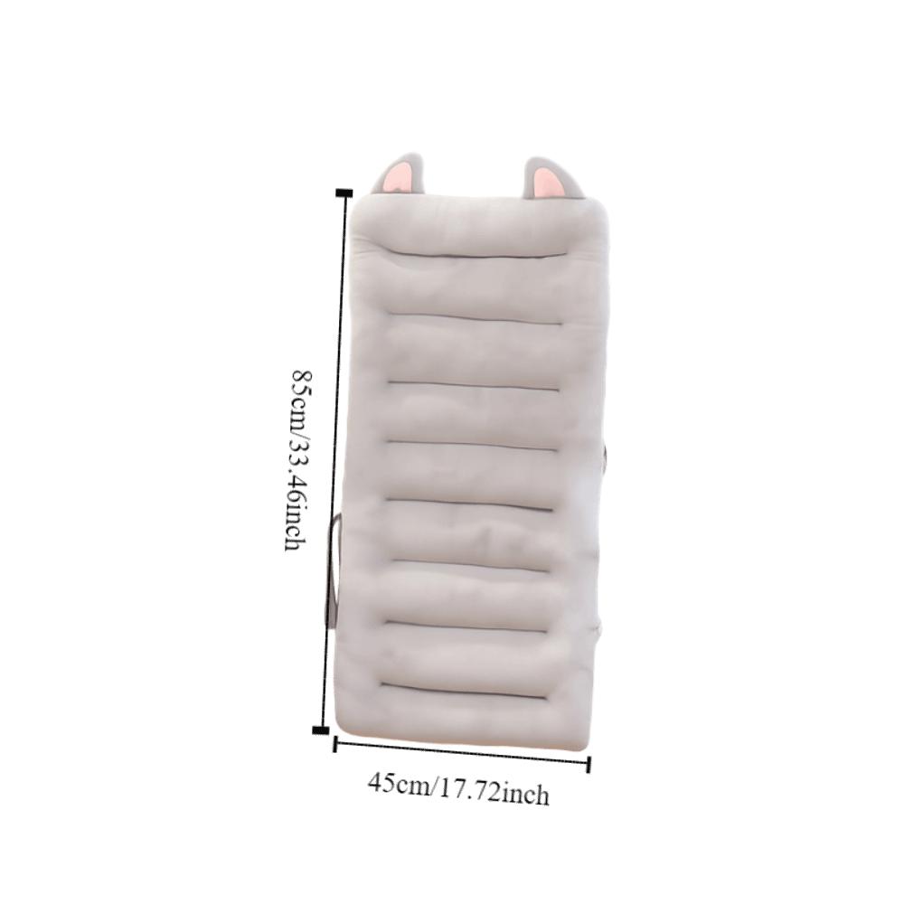 Soft Back Cushion Pillow Thickened Integrated Seat Cushion Cute Plush Cushion  Student Dormitory