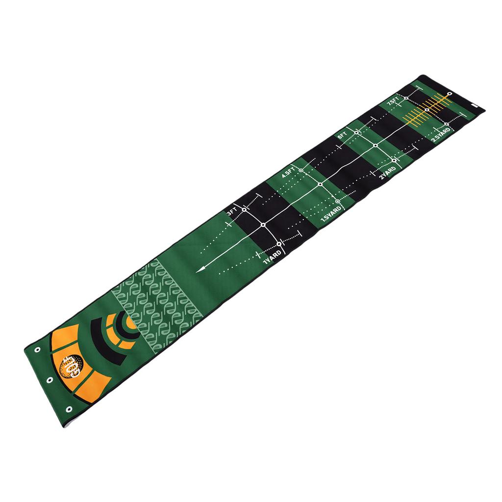 Putting Mat Training Aid Practice Putting Green Mat Anti Slip Backing for Indoor  