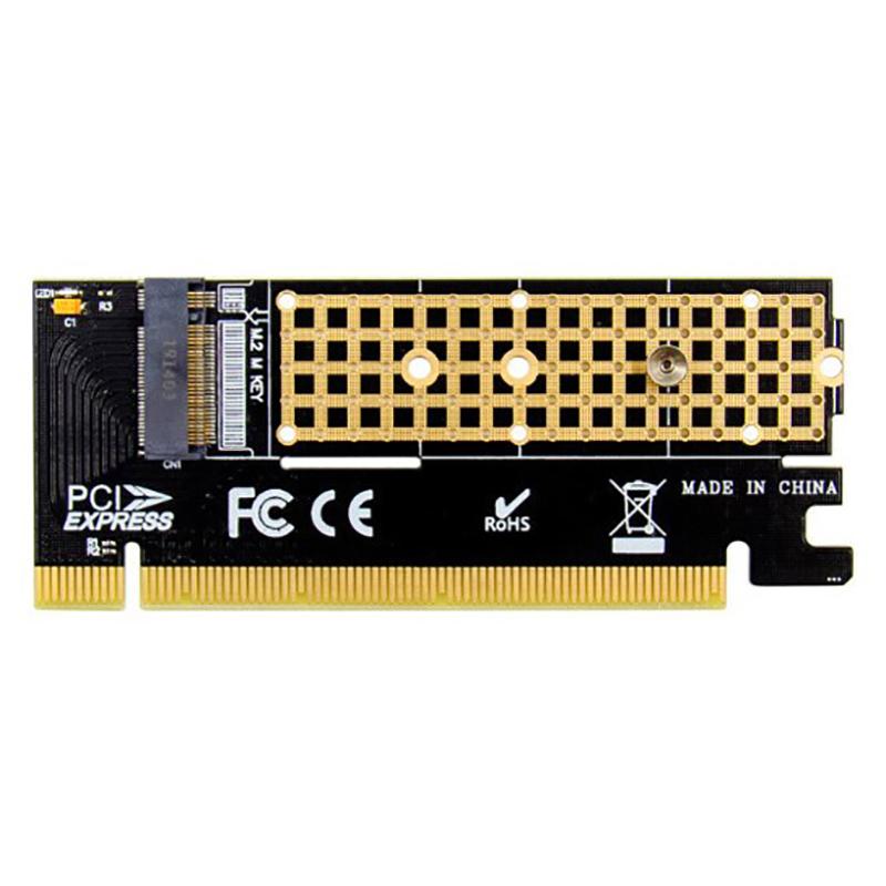 Adaptérová karta M.2 na PCI X16 PCI-E na M.2, převodní adaptér NVME SSD, adaptér M2 M Key, rozhraní PCI Express 3.0 x4 2230-2280, velikost