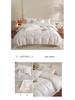 2026 Luxury Silk & Cotton Jacquard Bedding Set - Soft, Skin-Friendly & Comfortable