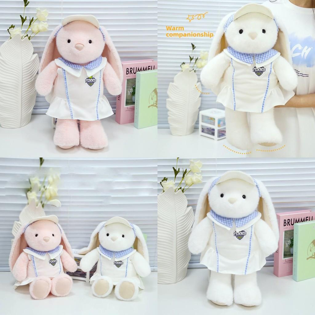 Uniform Baseball Bunny Plush Toy Figure Cute Cartoon Doll Girl Gift Children