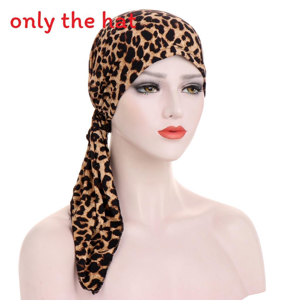 Fashionable Hat With Flowers And Leopard Print Design For All Seasons