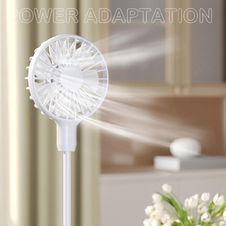 USB Fan Adjustable Angled Small Office Desk Fan Portable Summer Cooling Handheld Fan USB Fan for Travel Camping