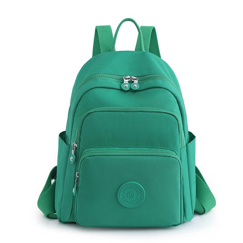 Solid Color Oxford Cloth Casual Backpack