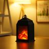 LED simulation flame lamp Nordic style decorative fireplace lamp creative home crafts atmosphere night light