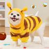 Warm Cat Cosplay Clothes Cartoon Dog Bee Transformation Dress Winter Dogs Jumpsuits  Cosplay Party