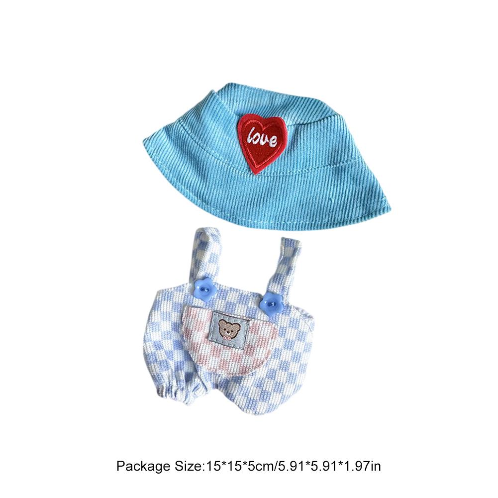 For Labubu V1 V2 Idol 17cm Cute Doll Clothes Fashion Sweater Outfit Accessories Party Sweater Clothing Cute Decoration Gifts