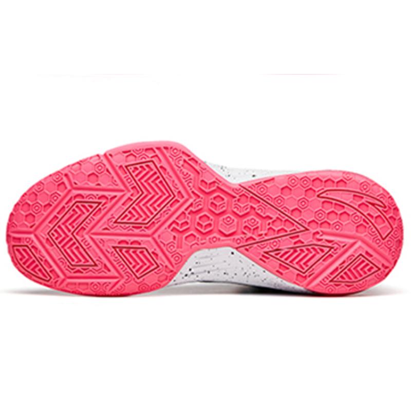 Anta KT3 Cushioning Wear-Resistant Slip-Resistant Coverage Mid-Top Performance Basketball Shoes Men's Black Pink Sneakers 11741105-17