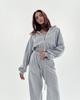 Completo da Donna Casual con Cardigan con Cappuccio e Pantaloni Lunghi a Vita Elasticizzata - Stile Streetwear Europeo & Americano 2025