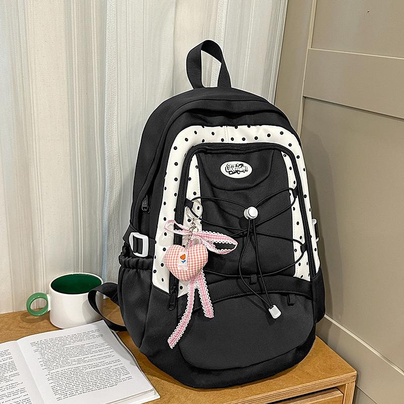 junior high school students, large-capacity travel mountaineering backpack ins trendy versatile backpack for women