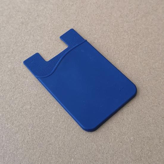 2Pcs Card Holder Silicone Phone Wallet Single-layer Multi-function for Bank Card