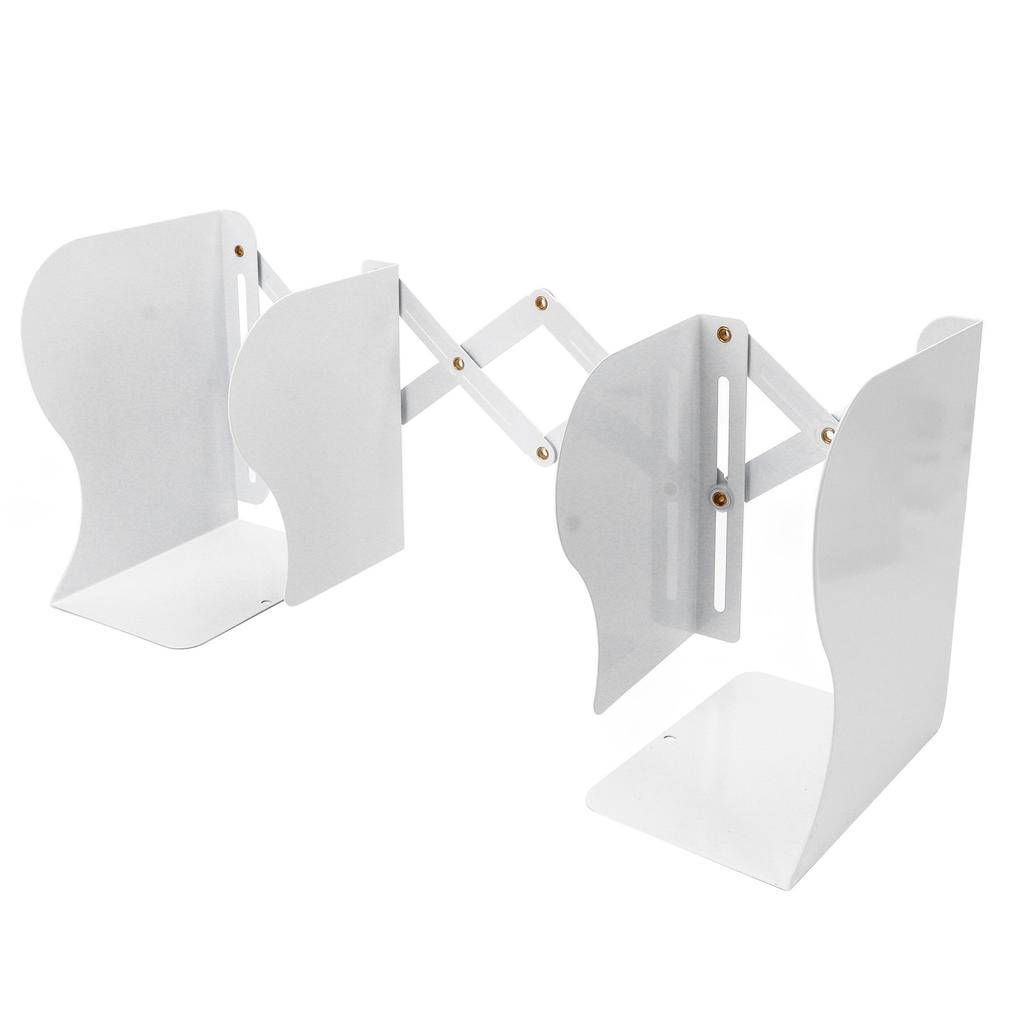Metal Bookends  Metal Retractable Design Simple Style Widely Used Retractable Book Ends for B