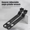 Angle Grinder Tool Wrench Thickened Steel Multipurpose Angle Grinding Tool Reusable Accessories For Mechanics Beginners