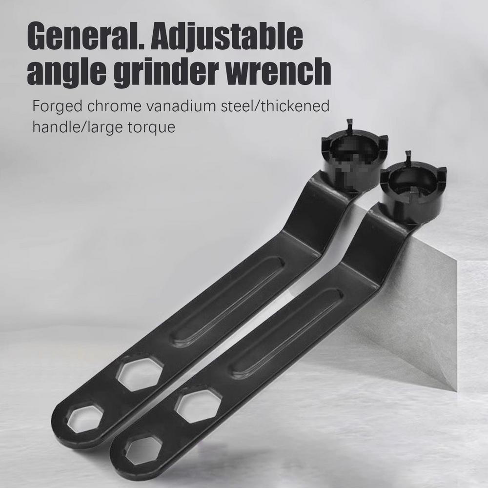 Angle Grinder Tool Wrench Thickened Steel Multipurpose Angle Grinding Tool Reusable Accessories For Mechanics Beginners