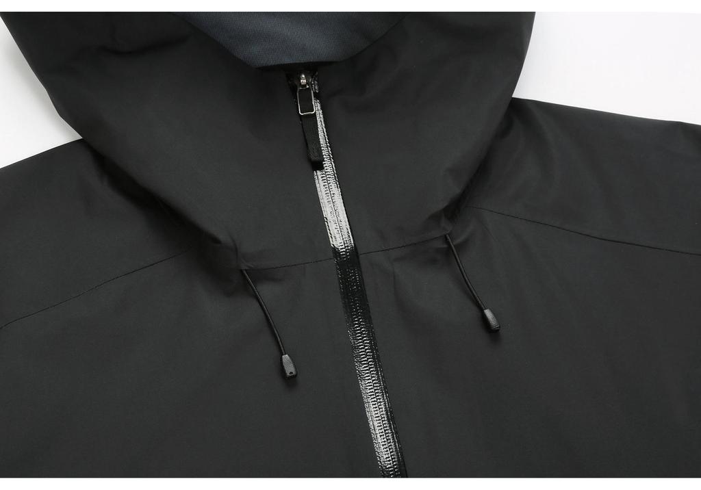Unisex Waterproof 3-in-1 Mountaineering Jacket Set with Taped Hardshell