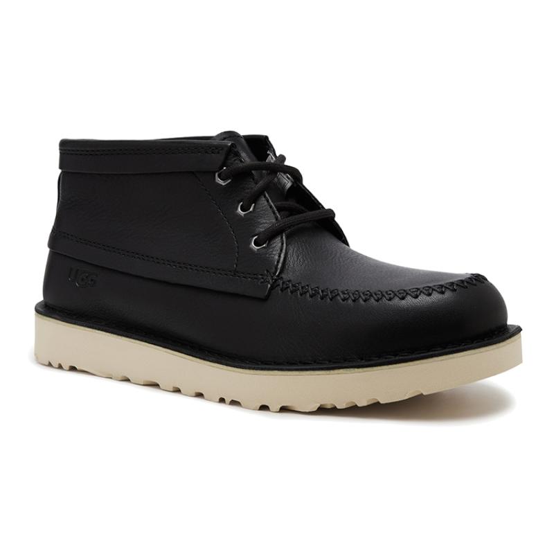 UGG Campout Chukka Uld 'Black Leather' Sneakers 1123637-BLLE