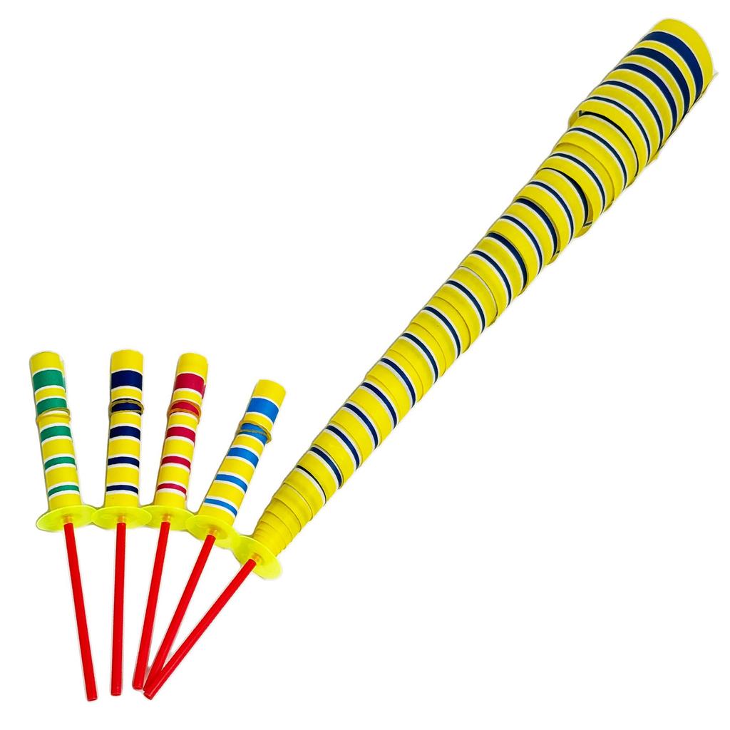 Paper Yo-Yo Paper Rolling Chameleon Sticks [Set of 10]