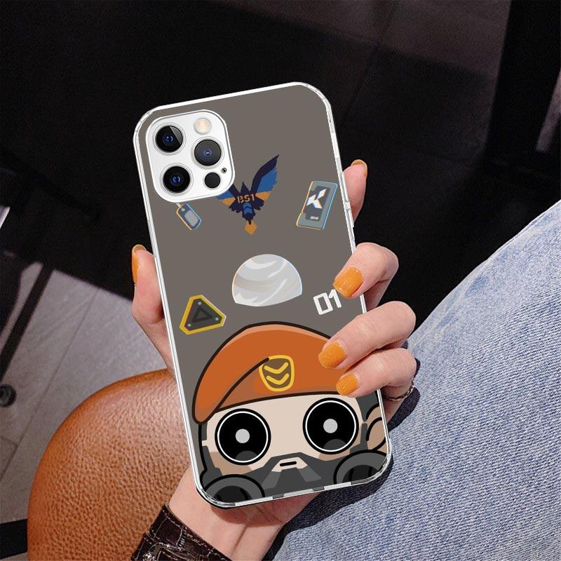 Game Valorant Cute Phone Case For iPhone 17 Air 16 Pro Max 16E 15 + 14 Plus 11 12 13 Mini 7 8 SE Gift Print Cover Fundas 16 Pro