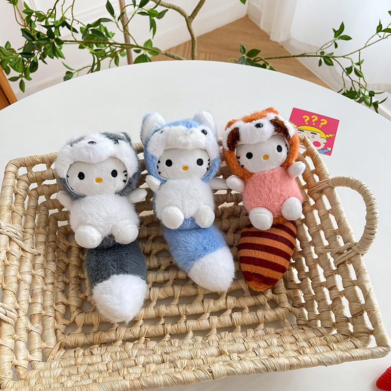 Bunny Cartoon Cute Plush Keychain Pp Cotton Filling Wedding Gifts Company Events